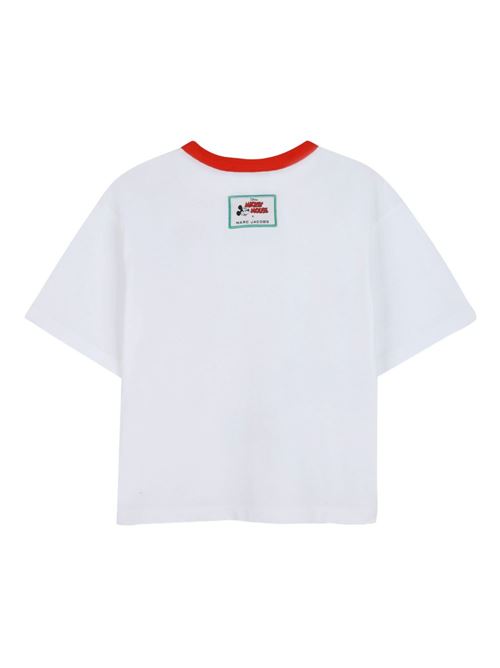 T-shirt bambino Marc Jacobs bianca con Topolino tennis MARC JACOBS Kids | W6076710P